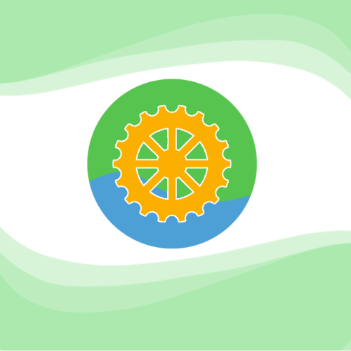 Logotipo Hojas Planta Natural Verde